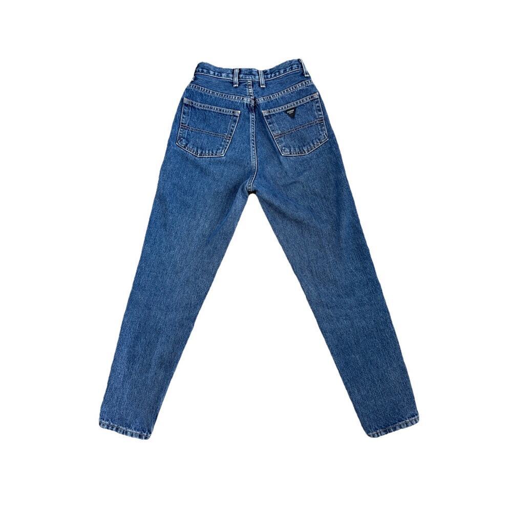 Vintage 90s Guess Jeans USA Made High Rise Straight Leg Denim Women’s 26